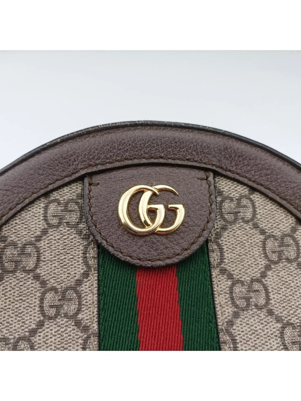 Gucci Ophidia Brown Beige Multi Leather Shoulder Bag
